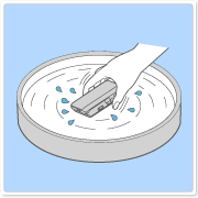 Always clean the camera with water within 60 minutes after use, and do not open the battery/memory card cover or multi-connector cover before cleaning is finished.